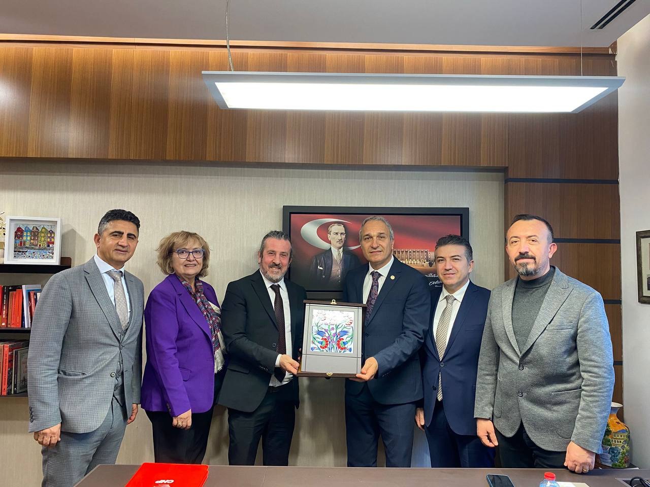 Özel Eğitim Dernekleri Federasyonu Başkanı Sayın Sabahattin Yıldız, Anadolu Özel Éğitim Federasyonu Başkanı Sayın Umut B...